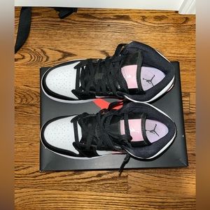 women’s white light artic pink jordan 1s